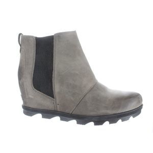 SOREL Womens Joan Of Arctic Wedge Ii Gray Ankle Boots Size 12 Medium (B, M)